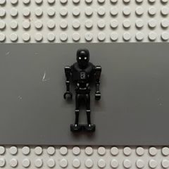 lego star wars sw0782 K-2SO Droid minifigure- Dark Bluish Gray and Silver Chest Panel