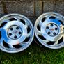 R17 5x120/4x100 Chevrolet Corvette C4 Sawblade alloy wheels with new tyres and adaptors Image 3