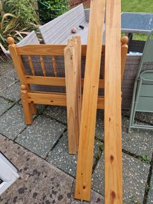 Single Pine Bed Frame Free
