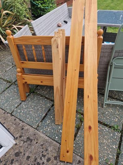 Single Pine Bed Frame Free