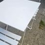 2 seater bistro set, powder coated metal Image 3