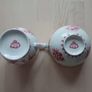 Pink Floral Creamer & Bowl Cuddra Collection by Powell Craft of England Image 3