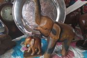 Carved Elephant + Another