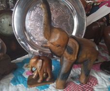 Carved Elephant + Another