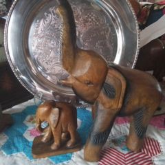 Carved Elephant + Another