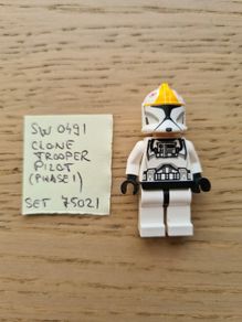lego sw0491Clone trooper pilot, set star wars 75021