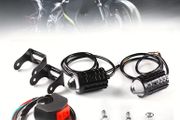2pcs Lights+switch Motorcycle Headlights with Switch