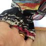 BNWTS Zapara Pamela Scott black multi chiffon blouse Uk 16 price includes postage Image 3