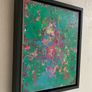 Framed Original Floral Painting Abstract Art Framed  Contemporary Art Painting  Original Gift Image 4