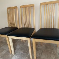 3 kitchen chairs