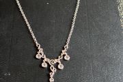 silver necklace