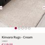 Kinvara rug. Used for 4 weeks (160x230cm) Image 6