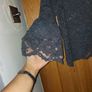 Charcoal lace top Image 2