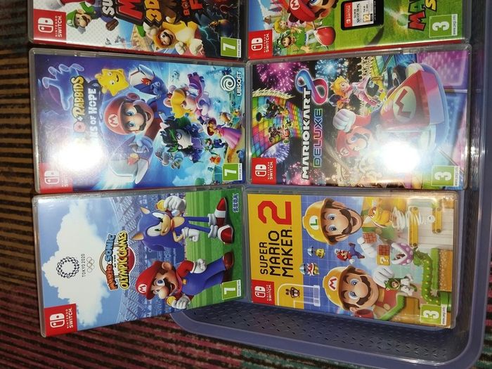 Nintendo Switch Games  Mario Collection