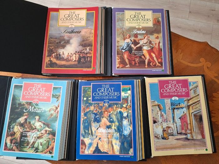 The Great Composers And Their Music COMPLETE Magazines and CDs