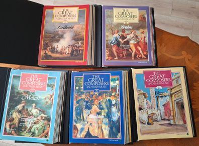 The Great Composers And Their Music COMPLETE Magazines and CDs
