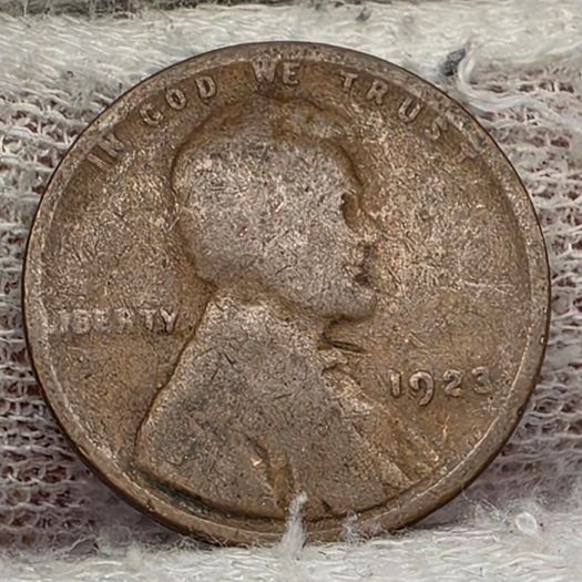 USA United States 1923 Lincoln Wheat Penny Cent Coin