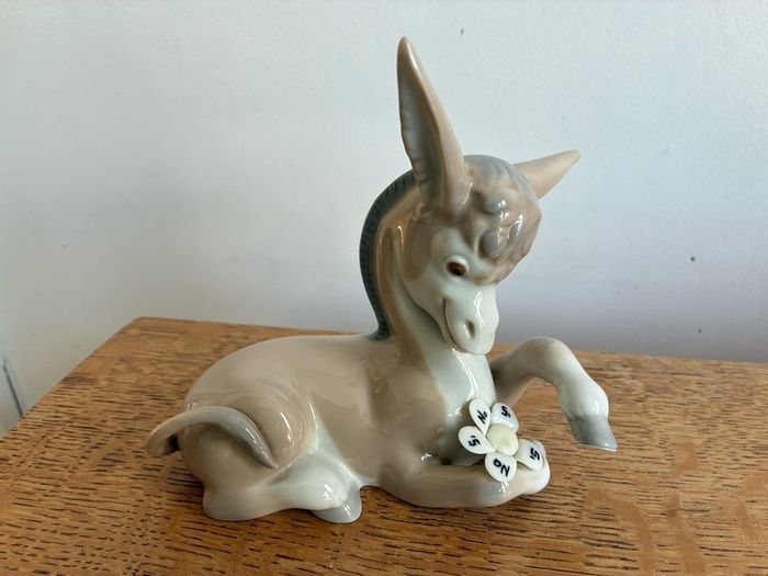 Lladro Donkey in Love