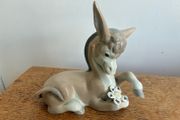 Lladro Donkey in Love