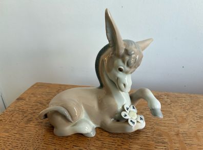Lladro Donkey in Love