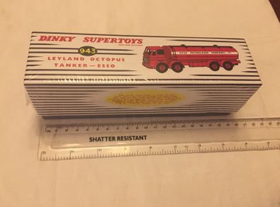 Dinky 943, Leyland Octopus Tanker - Esso. Brand new, mint in box