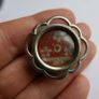 Rare Antique Religious Catholic Relic Reliquia of Saint Maria Goretti Image 4