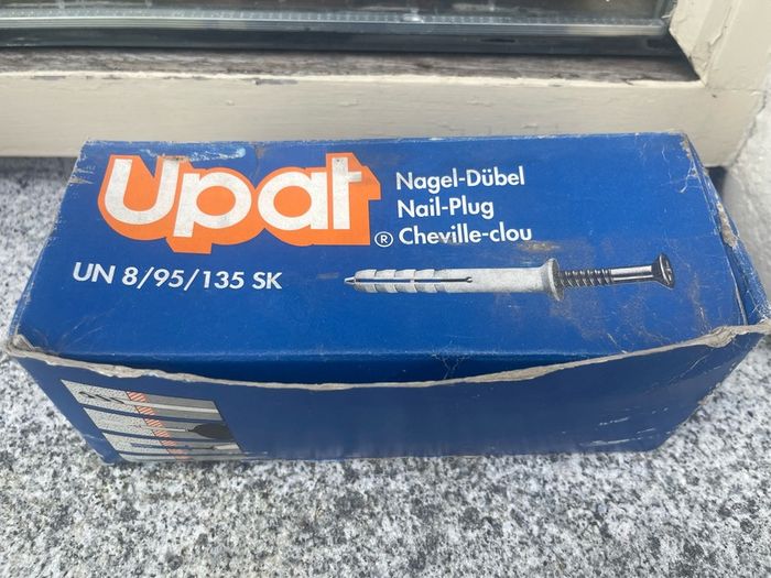 Qty 40.    135mm 8's Nail Plugs Upat