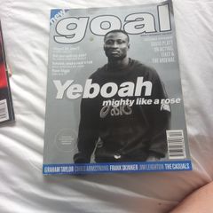 Football mag 'Goal' Dec 95 issue Tony Yeboah cover