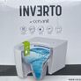 Cersanit Inverto rimless wall-hung toilet bowl, white Image 3