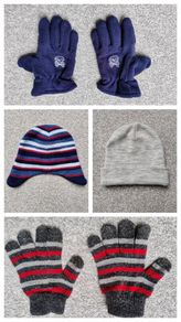 Boy's Hats And Gloves Age 3-6