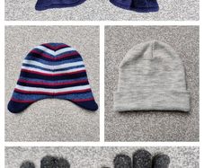 Boy's Hats And Gloves Age 3-6