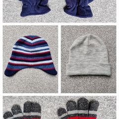 Boy's Hats And Gloves Age 3-6