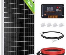 12V 120W ,12V  240W Mono Solar Panel Kit Caravan Campervan Off Grid