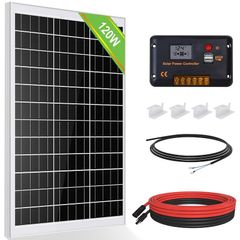 12V 120W ,12V  240W Mono Solar Panel Kit Caravan Campervan Off Grid