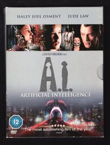 AI Artificial Intelligence DVD Movie Starting Haley Joel Osment & Jude Law