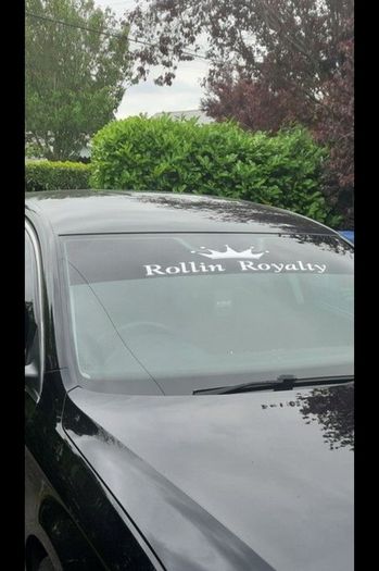 Rolling Royalty decal / sticker