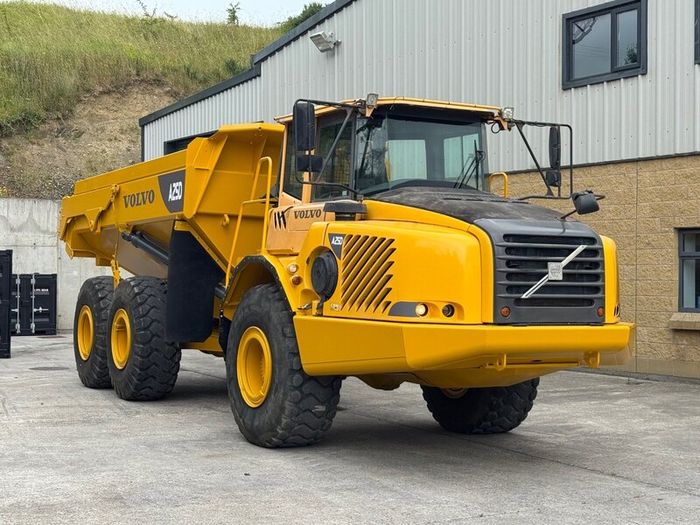 2007 Volvo A25D 6x6 dumper, tailgate,