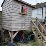 Solid Wooden Playhouse With Slide & Climbing Wall Image 3