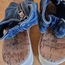 Denim wedges, size 3 Image 2