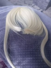 Clip in Faux Fringe
