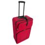 Five Piece Travel Luggage Set Red Image 3