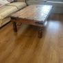 wooden coffee table Image 3