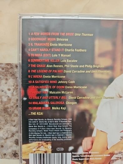 Kill Bill  Vol.1 & 2  CD Soundtracks