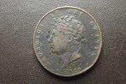 1826 Great Britain. George IV Half Penny