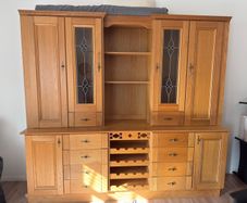 Large Solid Oak Welsh Dresser / Kitchen Hutch