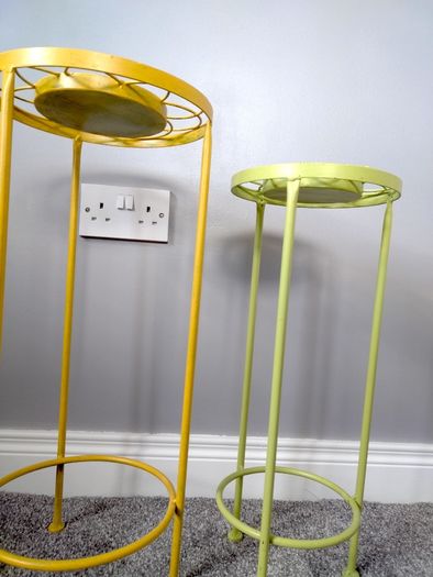 Steel Plant Stand Set of x2