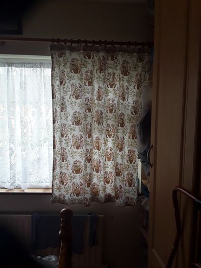 vintage curtains