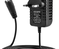 12V Power Supply Adaptor for Yamaha Keyboard, AC/DC Adapter 100-240V 50/60Hz to DC Converter, Switching Adapter with 5.5mmx2.5mm Plug for Routers LED Strip Lights CCTV Cameras (2A)
