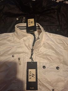 Men Jackets Brand new White and Black with Tags