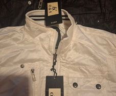 Men Jackets Brand new White and Black with Tags